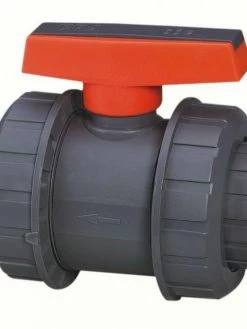 Colonial Valve Colonial Vented Full Block True Union Ball Valve For Sodium Hypochlorite