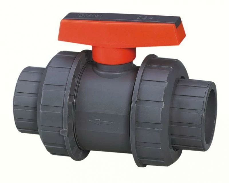 Colonial Valve Colonial Vented Full Block True Union Ball Valve For Sodium Hypochlorite
