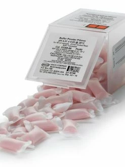 Water Testing Supplies Hach 2226966 Buffer Pillows, PH 4.01 (NIST), Color-coded Red, Pk/50