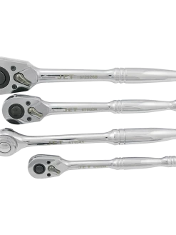 Jet Oval Head Ratchet Wrench Set W/ Free Mini Wrench - 48 Tooth Hand Tools