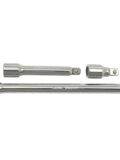 Jet 1/2" Dr. Chrome Extension Bar Set - 3 Piece Hand Tools