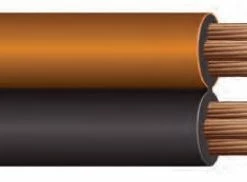 Automotive Supplies Techspan 100% Copper Booster Cable Cord With PVC/TPE Insulation (Bonded)