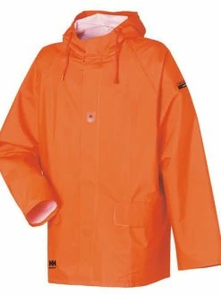 Helly Hansen Workwear Helly Hansen Horten FR Rain Jacket | Orange | Small - 4XLarge Flame Resistant Work Wear