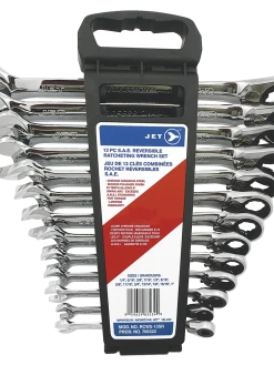 Hand Tools Jet Long Pattern Ratcheting Wrench Sets - Reversing