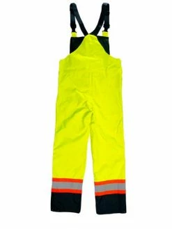 Helly Hansen Workwear Hi-Vis Work Wear Helly Hansen Alta Shell Pant CSA 4" Striping | Yellow | Small - 5XLarge