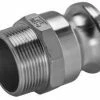 Greenline 316 Stainless Steel 316 Camlock Type F | Male Camlock X MPT | 1/2" To 6" Sizes Hose And Fittings