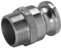 Greenline 316 Stainless Steel 316 Camlock Type F | Male Camlock X MPT | 1/2" To 6" Sizes Hose And Fittings