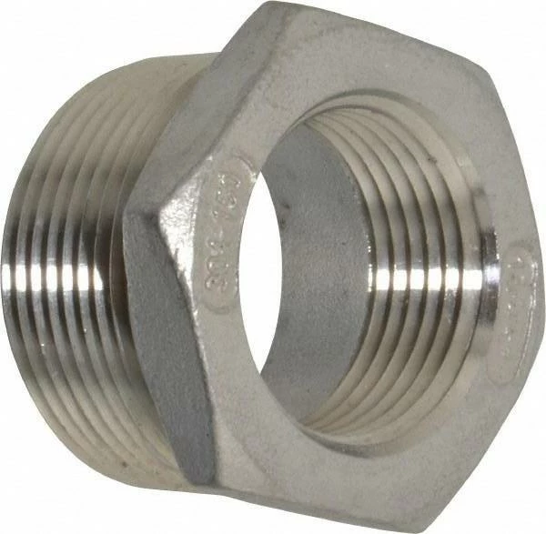 Greenline Stainless Steel Sch 40 Threaded Reducer Bushings | 1/8" To 4" Sizes