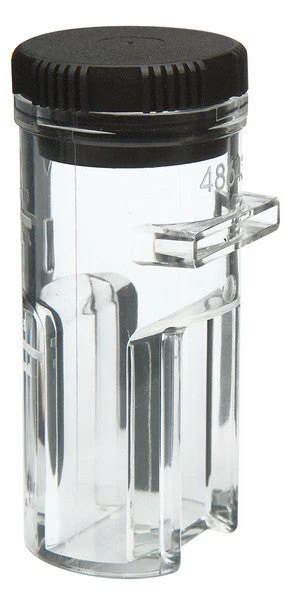 Hach 4864302 Sample Cell, 1" Round Plastic, 10 Ml W/ 1cm Pathlength, 2/pk