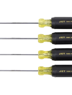 Jet Cushion Grip Mini Screwdriver Set - 4 Piece