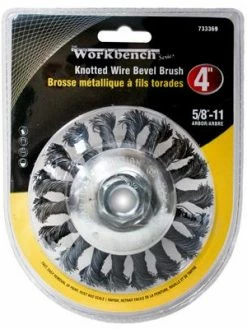 Cleanflow Power Tool Accessories Angle Grinder Knotted Wire Wheel Brush