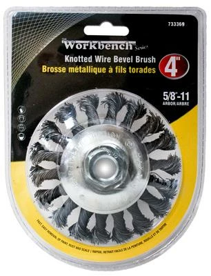 Cleanflow Power Tool Accessories Angle Grinder Knotted Wire Wheel Brush