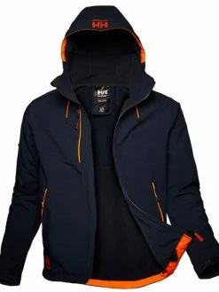 Helly Hansen Workwear Work Wear Helly Hansen Chelsea Evolution Hooded Softshell | Navy | Small - 4XLarge