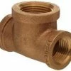 Cleanflow Lead Free Cast Brass Tee Pipe Fittings