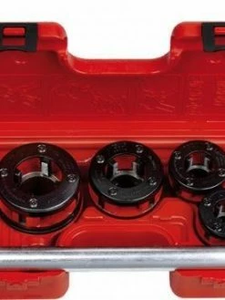 Super Ego 5 Piece Ratchet Pipe Threader Kit | 1/2" - 1-1/4" NPT