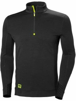 Helly Hansen Workwear Helly Hansen Lifa 1/2 Zip | Black | XSmall - 4XLarge