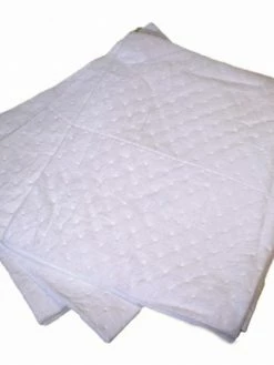 Globe Commercial Products Medium Weight Sorbent Spill Pads - 15