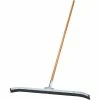 Globe Commercial Products Industrial Curved Floor Squeegee Assembly - 24" Head Cleaning Tools