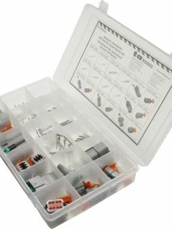 Techspan Deutsch Connector Assortment Kit - 98 Pcs Automotive Supplies