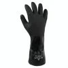 Showa 7714R Rough Grip 14-Inch PVC Work Gloves - Pack Of 12 Pairs
