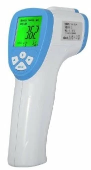Globe Commercial Products Non-Contact Infared Thermometer - Medical Grade Safety Supplies
