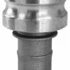 Greenline Hose And Fittings Aluminum Jump Size Camlock Type E | Male Camlock X Hose Shank | 2" To 4" Sizes