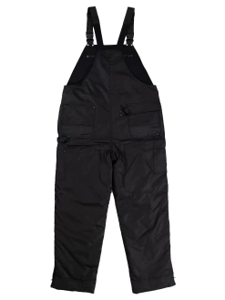 Tough Duck 7910 Insulated Waterproof Poly Oxford Bib Overalls | Black | Limited Size Selection Work Wear