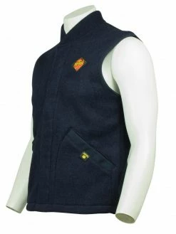 KELTEK Apparel KELTEK 7985V Flame Resistant Fleece Vest | Navy | S-4XL (HRC 2) Flame Resistant Work Wear