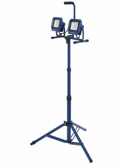Startech Dual Work Site Light With Heavy Duty Tripod | 4,000 Lumens