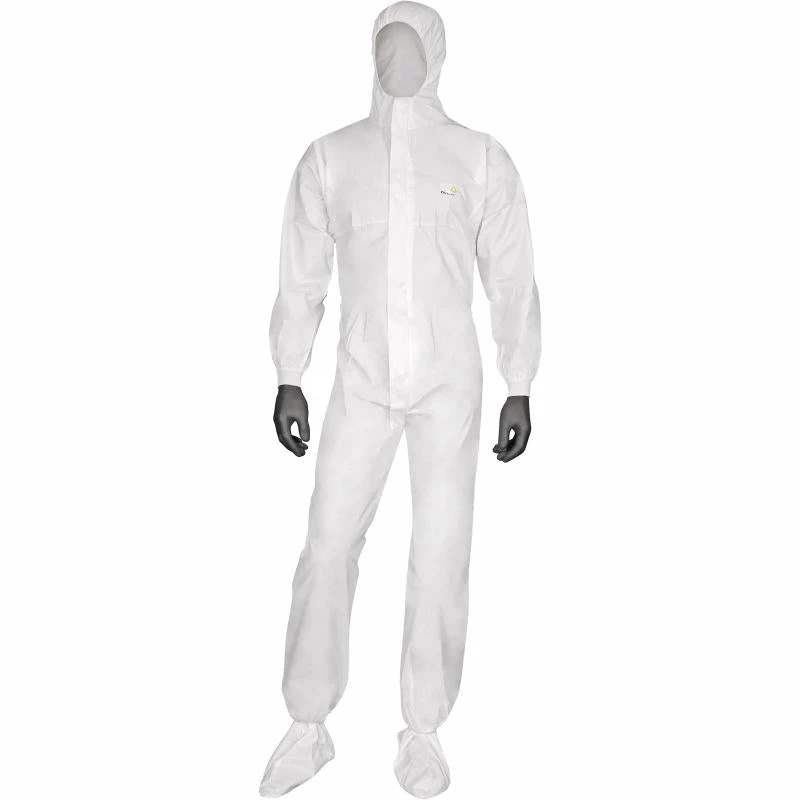 Degil Work Wear Deltatek® 5000 Disposable Coverall W/ Elastic Wrists, Ankles And Hood - 5-B / 6-B Type