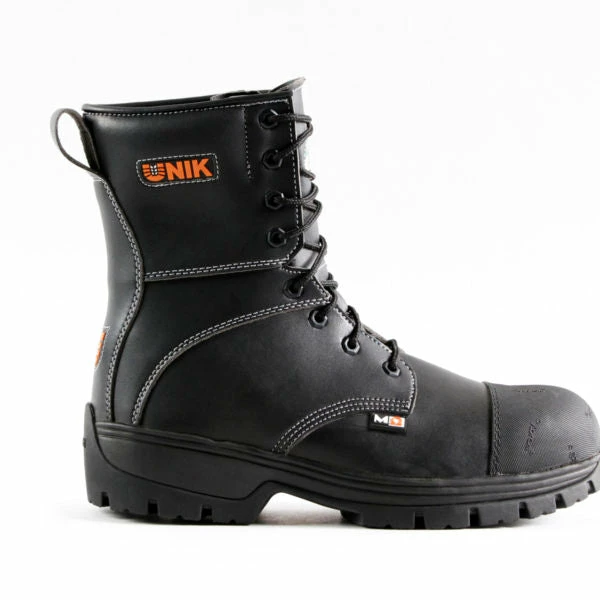 Unik Industrial 8 Inch Safety Boots Unik Chemik 8" Safety Boots W/ Internal Flexible Metguard | Sizes 4-14