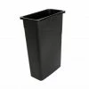 Globe Commercial Products Slim Space Saving Utility Waste Container - 23 Gallons