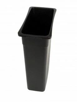 Globe Commercial Products Slim Space Saving Utility Waste Container - 23 Gallons