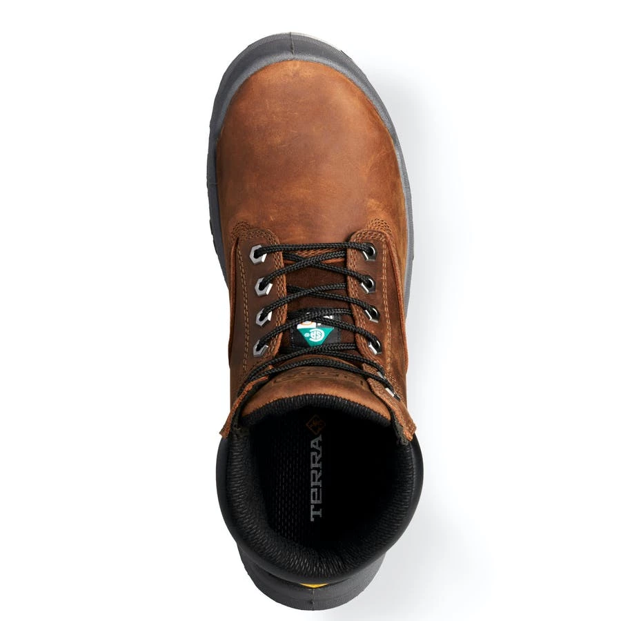 Terra Safety Footwear Terra Sentry 6" Men's Internal Met Guard | Sizes 7 - 15 6 Inch Safety Boots