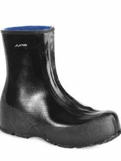 Acton Bradford Fleece Lined Natural Rubber Work Overshoes | Size 6-15 Rubber Work Boots