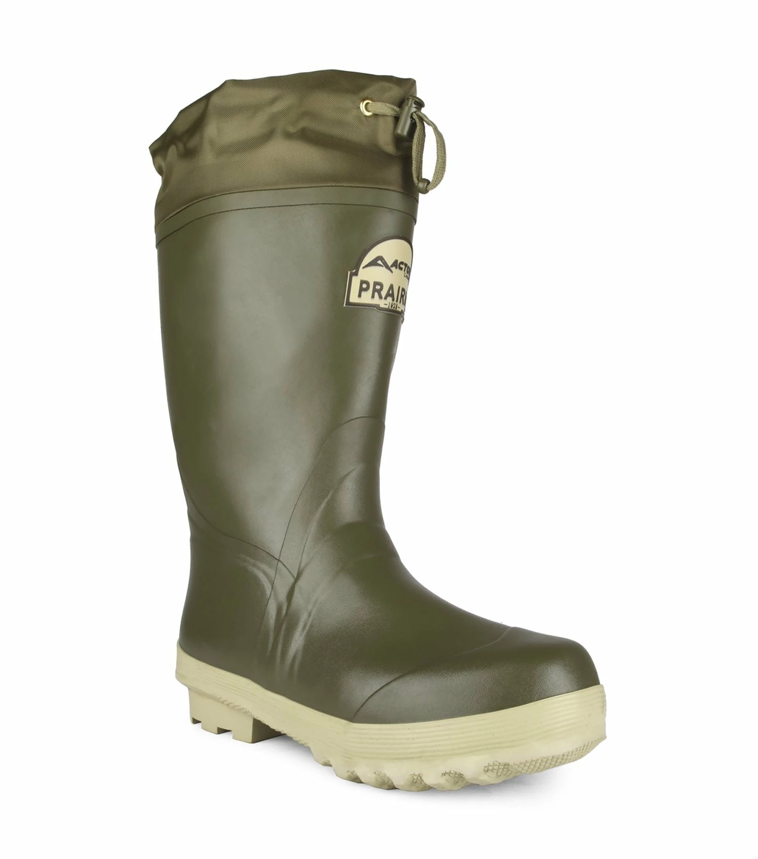 Acton Prairie Plain Toe Waterproof Natural Rubber Winter Boots | Sizes 3 - 13 Plain Toe Work Boots