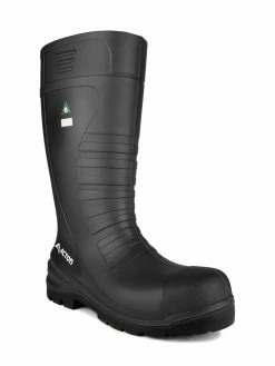 Rubber Work Boots Acton All Terrain Waterproof Lightweight Polyurethane Safety Work Boots | Sizes 3 - 16