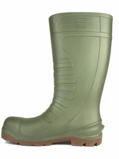 Rubber Work Boots Acton All Terrain Waterproof Lightweight Polyurethane Safety Work Boots | Sizes 3 - 16