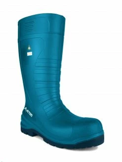 Rubber Work Boots Acton All Terrain Waterproof Lightweight Polyurethane Safety Work Boots | Sizes 3 - 16
