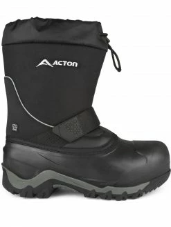 Plain Toe Work Boots Acton Norway Men's Waterproof Winter Boots W/ Snow Collar | Sizes 7 - 14