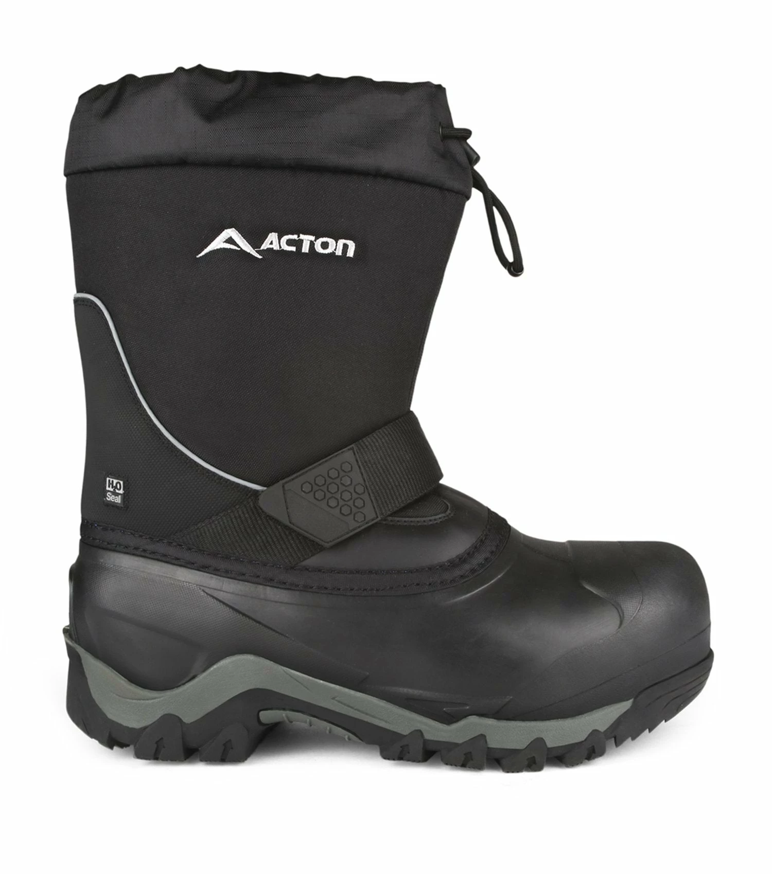 Plain Toe Work Boots Acton Norway Men's Waterproof Winter Boots W/ Snow Collar | Sizes 7 - 14