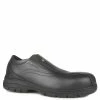 Acton Club Leather Work Shoes | Extra-wide Fit WW (4E) | Black | Sizes 7 - 14 Safety Shoes