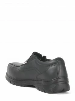 Acton Club Leather Work Shoes | Extra-wide Fit WW (4E) | Black | Sizes 7 - 14 Safety Shoes
