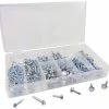 ATD Automotive Supplies Hex Washer Head Self Drilling Screw Assortment - 200 Piece
