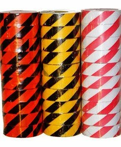 Duratech Arctic Plus Striped Flagging Tape - Pack Of 10 Rolls Safety Supplies