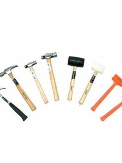 Aurora 8-Piece Industrial Master Hammer Set Hand Tools