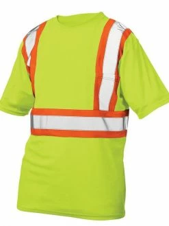 Rasco Birdseye Short Sleeve Hi Vis T-Shirt | S-4XL Hi-Vis Work Wear
