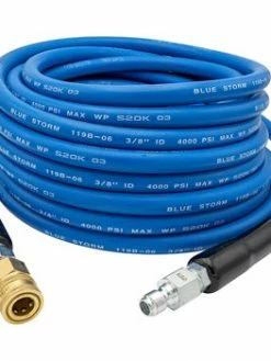 Greenline Pressure Washers Blue Storm Quick Connect Pressure Washer Hose Assemblies - 4000 PSI Rated