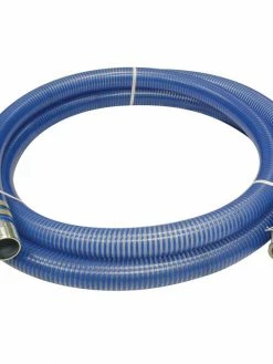Tigerflex Hose And Fittings Blue Water Low Temperature PVC Pump Suction Hose Assemblies