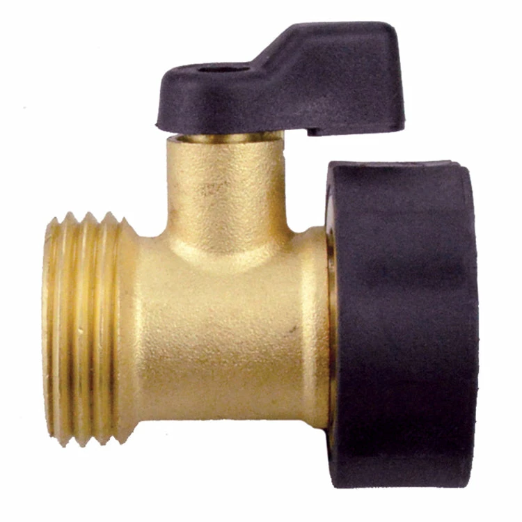 Gilmour Brass Swivel Garden Hose Shut-Off Valve Hose And Fittings